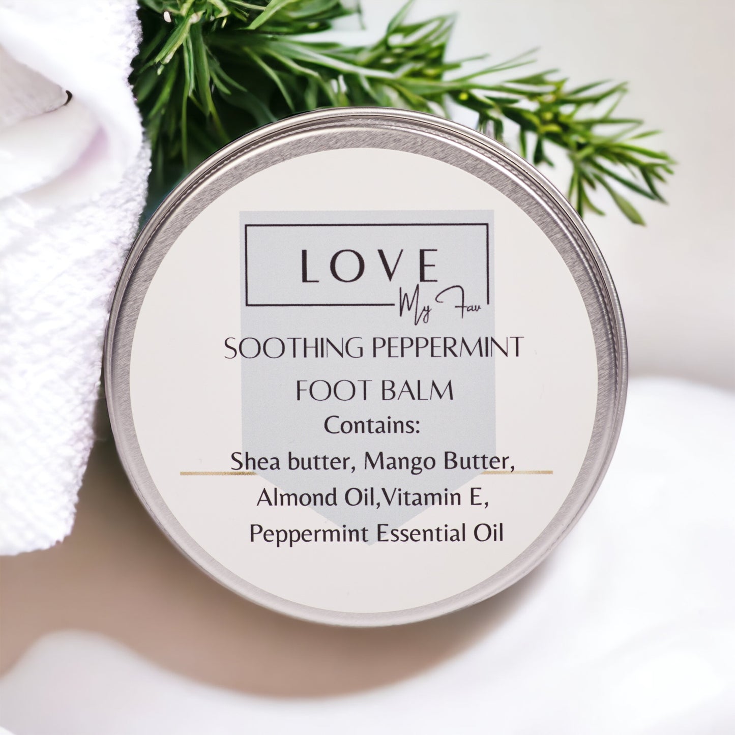 Peppermint Soothing Foot Balm